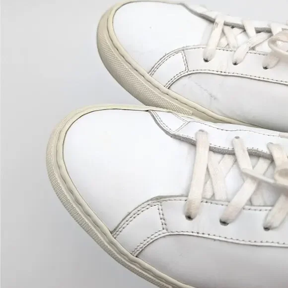 Common Projects Original Achilles Sneaker Shoes Men's White Size US7.5 EU41